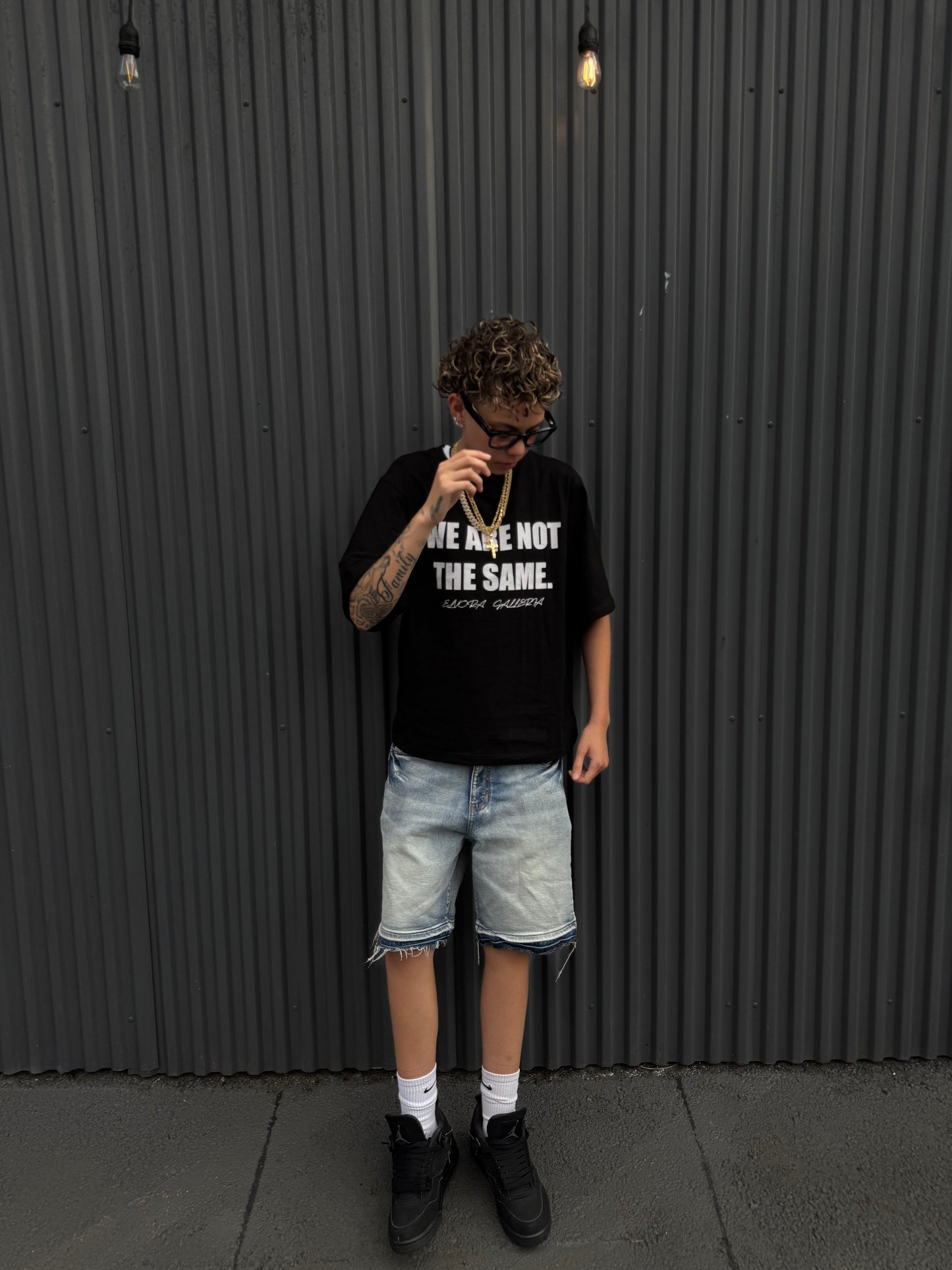 “WE ARE NOT THE SAME” TEE - BLACK
